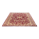 Persian wool rug in burgundy 200x300