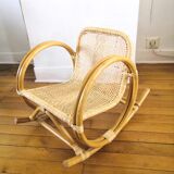 Rocking chair child design 70s