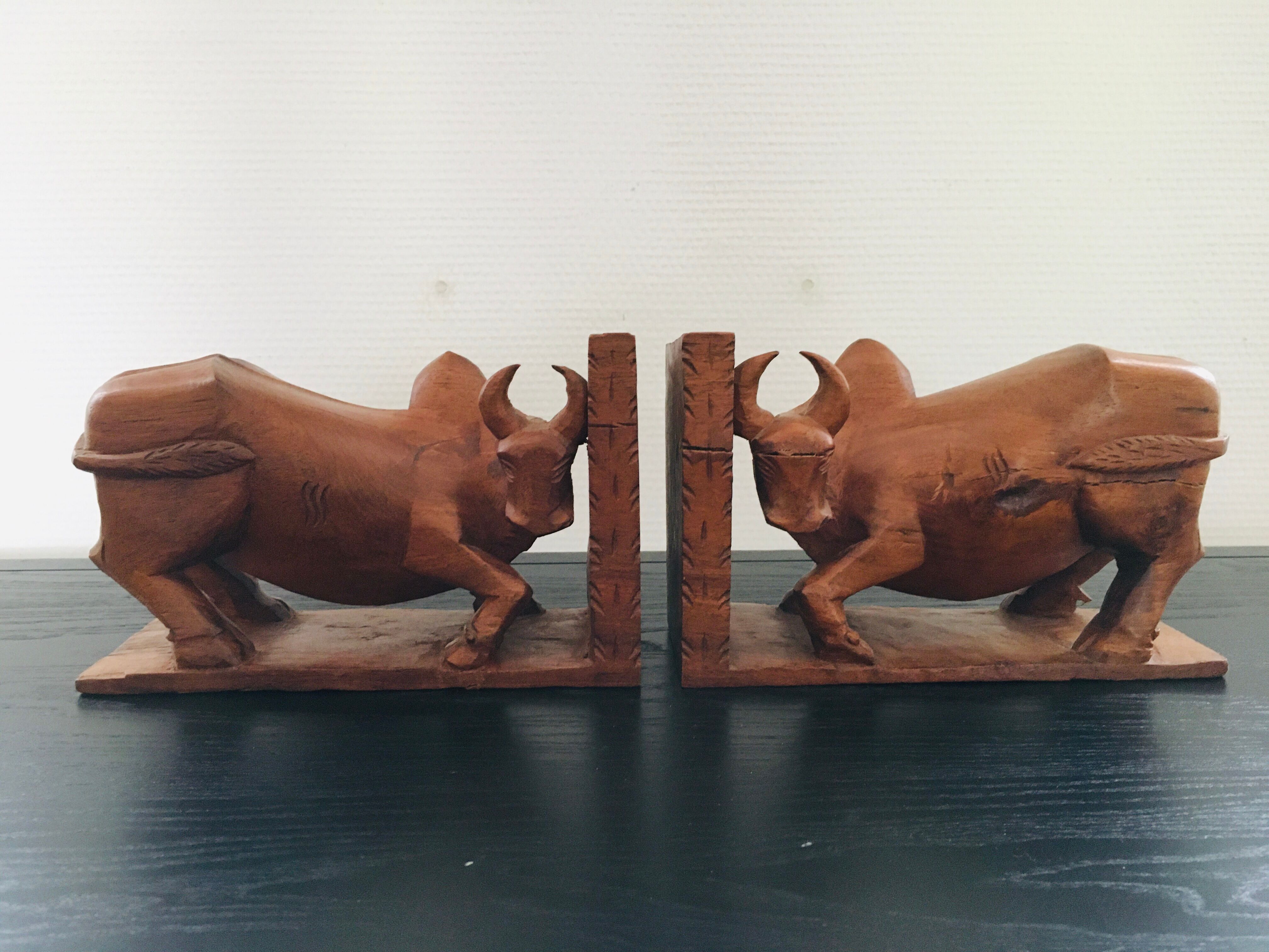 Pair of greenhouse buffalo books