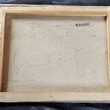Tableau floral signé Amado