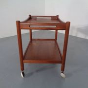 Teak Tea Cart by Hans J. Wegner for Andreas Tuck, Denmark, 1950s