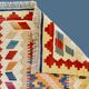 Shiraz, handcrafted persian kilim rugs warm colors