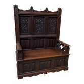 Antique - Impressive Neo-Gothic Chest Bench