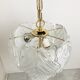 Vintage murano leaf chandelier, 1970s
