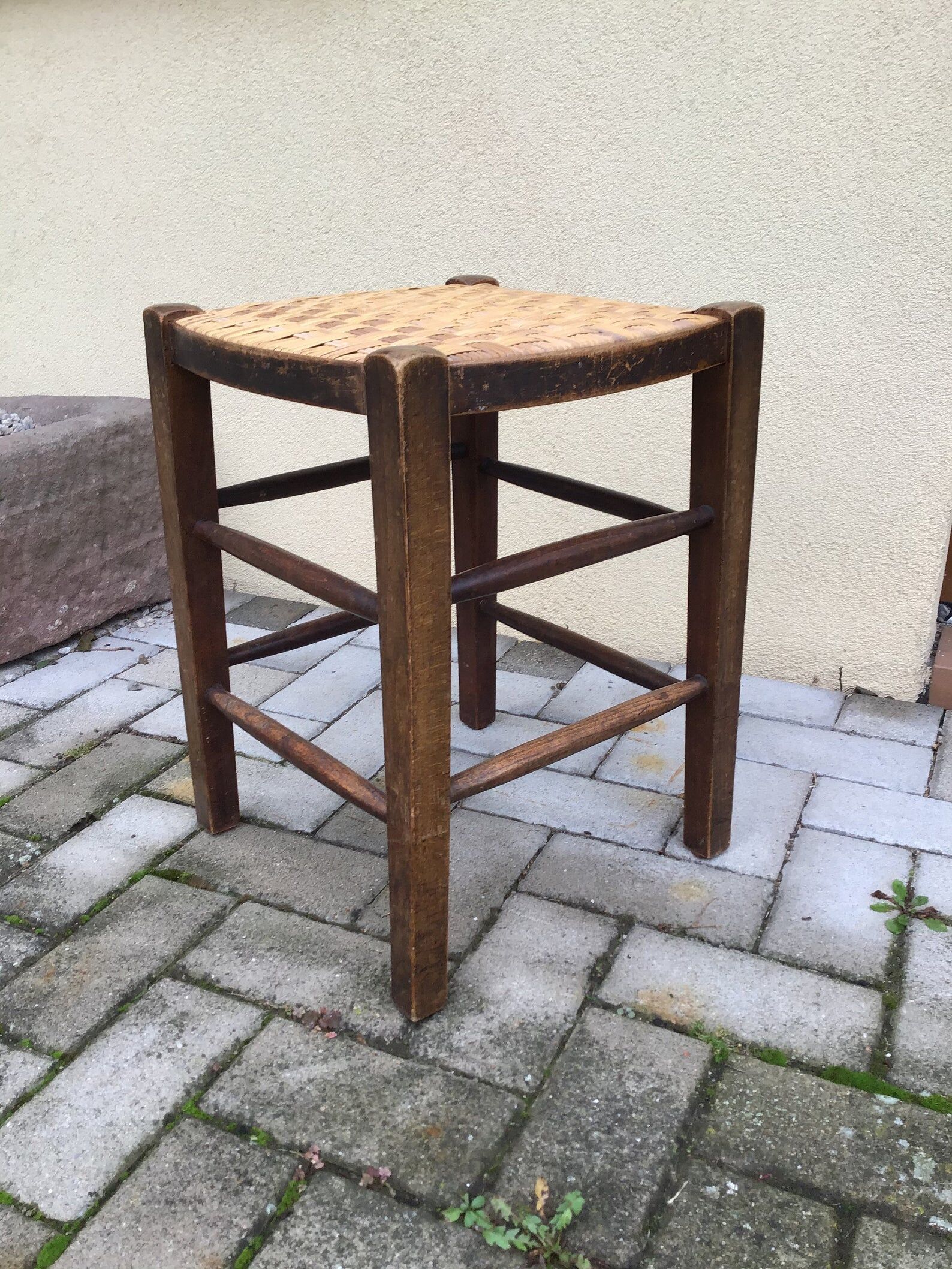 Vintage wooden farm hanger