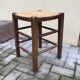 Tabouret de ferme en bois vintage