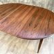 Table scandinave extensible en palissandre, 1960s