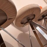 Set of 3 stools – Giorgio Saporiti for Il Loft – Italy, 1970s/80s