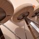 Set of 3 stools – Giorgio Saporiti for Il Loft – Italy, 1970s/80s
