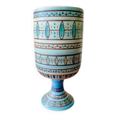 Mid-century ceramic vase by Louis Bacculini, Vallauris, 1950s/60s
