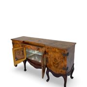 Buffet en noyer burr italien, années 1930.
