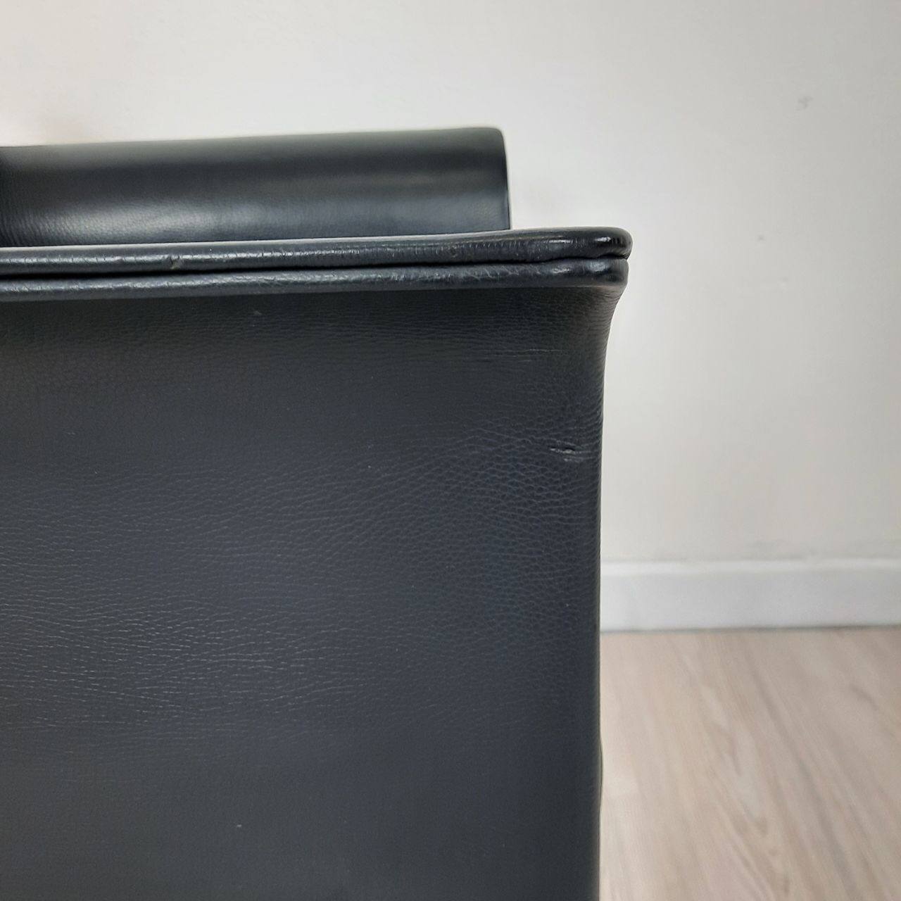 Quatre fauteuils de Matteo Grassi cuir années 1990/2000