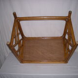Rattan bamboo coffee table from the 50s