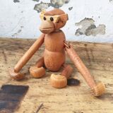 Singe Zoo Line bois vintage