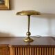 Oscar Torlasco, mod. 143 brass table / desk lamp, Prod. Lumi, Italy 1950s