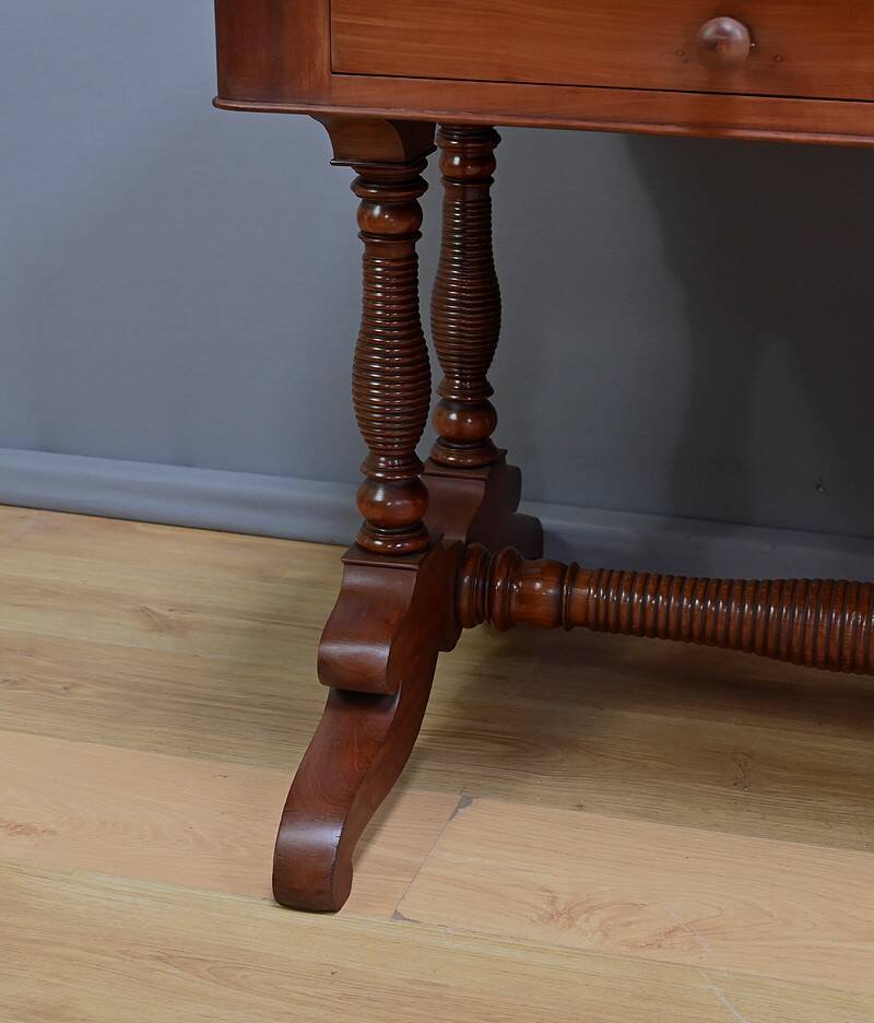 Mahogany Desk Table, Louis-Philippe period – 1st half of the 19th century