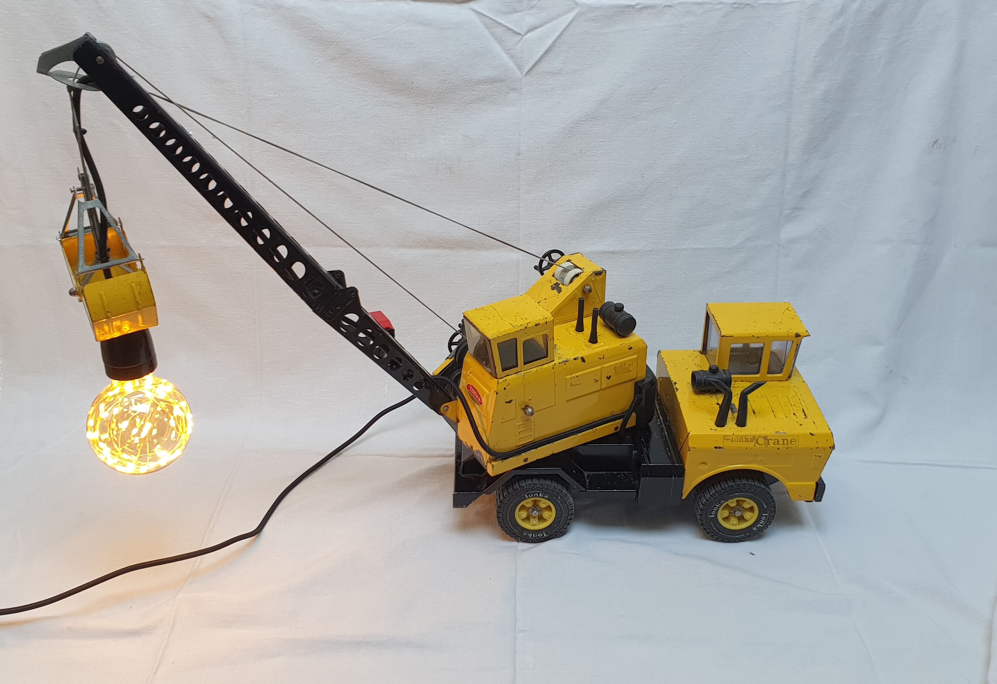 Crane lamp Tonka toys 70s