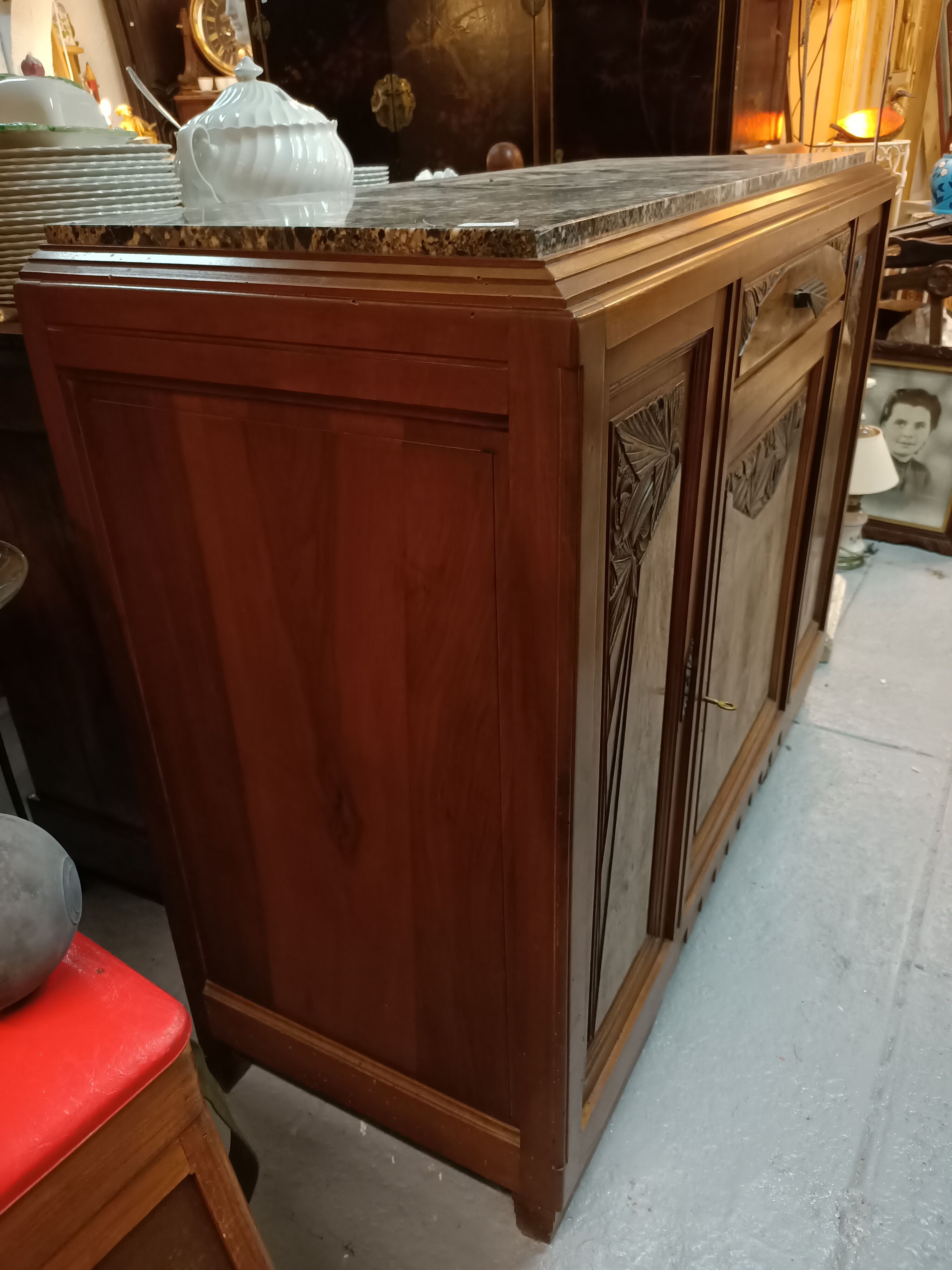 Low art deco furniture