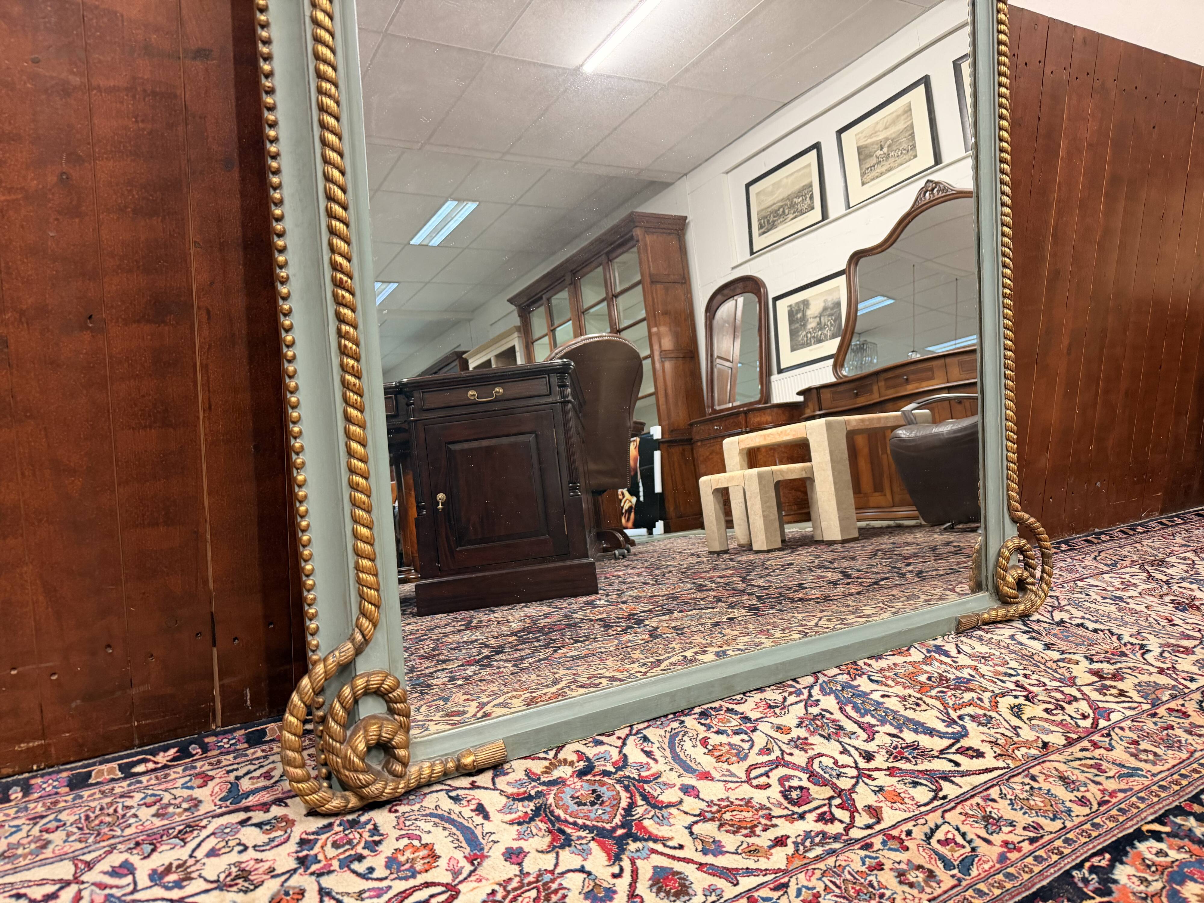 Antique English mirror