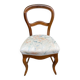 Antique flying chair in Restoration / Louis-Philippe style made of solid wood.