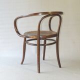 Le corbusier bentwood armchair by ungvar b9 1900 leather seat