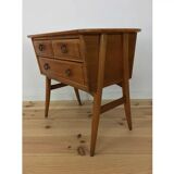 Scandinavian console cabinetmaker's cabinet, side table
