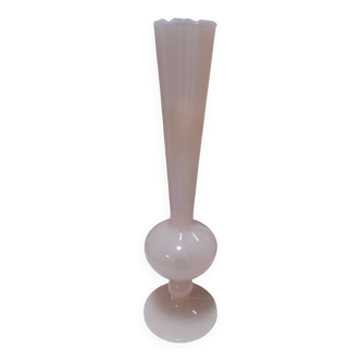 Soliflore opaline rose artisanale
