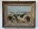 Paysage de dunes, huile sur toile signée, Léon Frédéric (1856-1940)