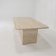 Italian Travertine Coffee Table, 1980s