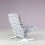 1970s “Concorde” Lowback chair by Pierre Paulin for Artifort, Netherlands