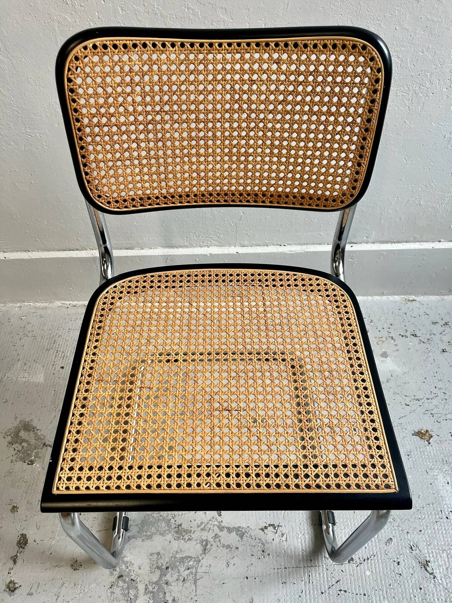 Chairs inspired by Marcel Breuer B32/Cesca