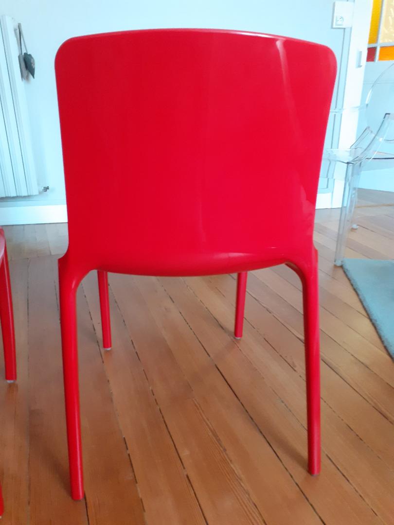 Lot de trois chaises Tiffany de Marcello Ziliani