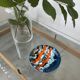 Vallauris ceramic blue plate