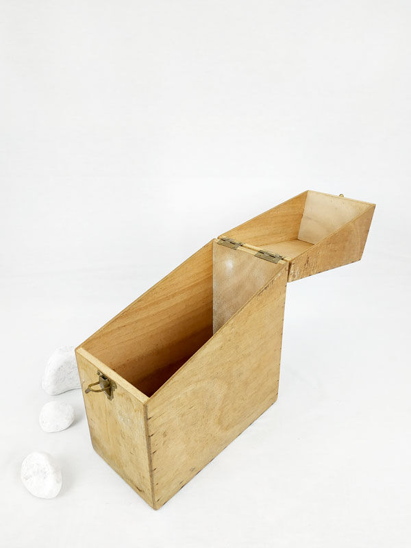 Boîte de rangement en bois