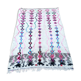 Azilal berbere carpet in wool and handmade cotton 155x255 cm