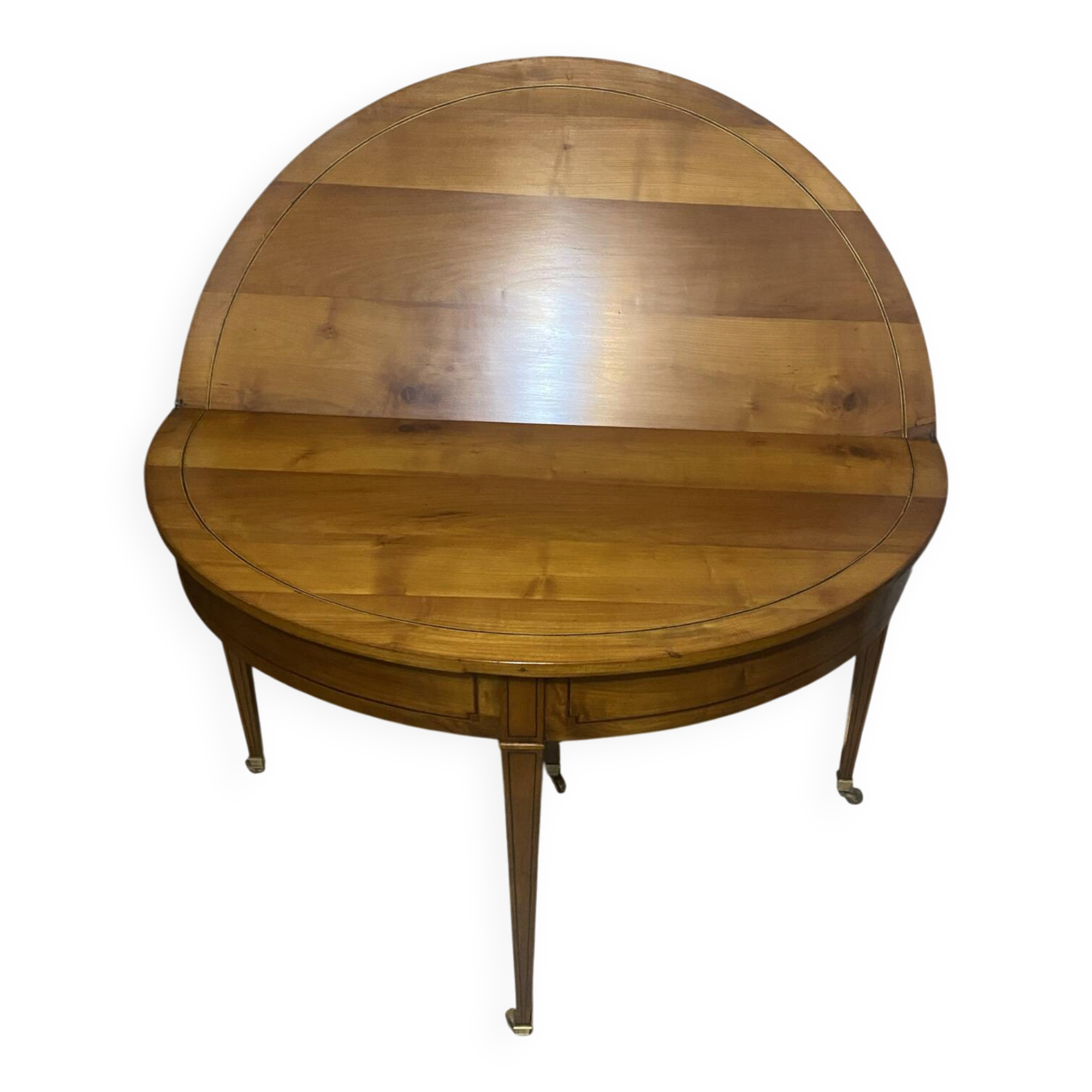 Half-moon table