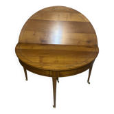 Half-moon table