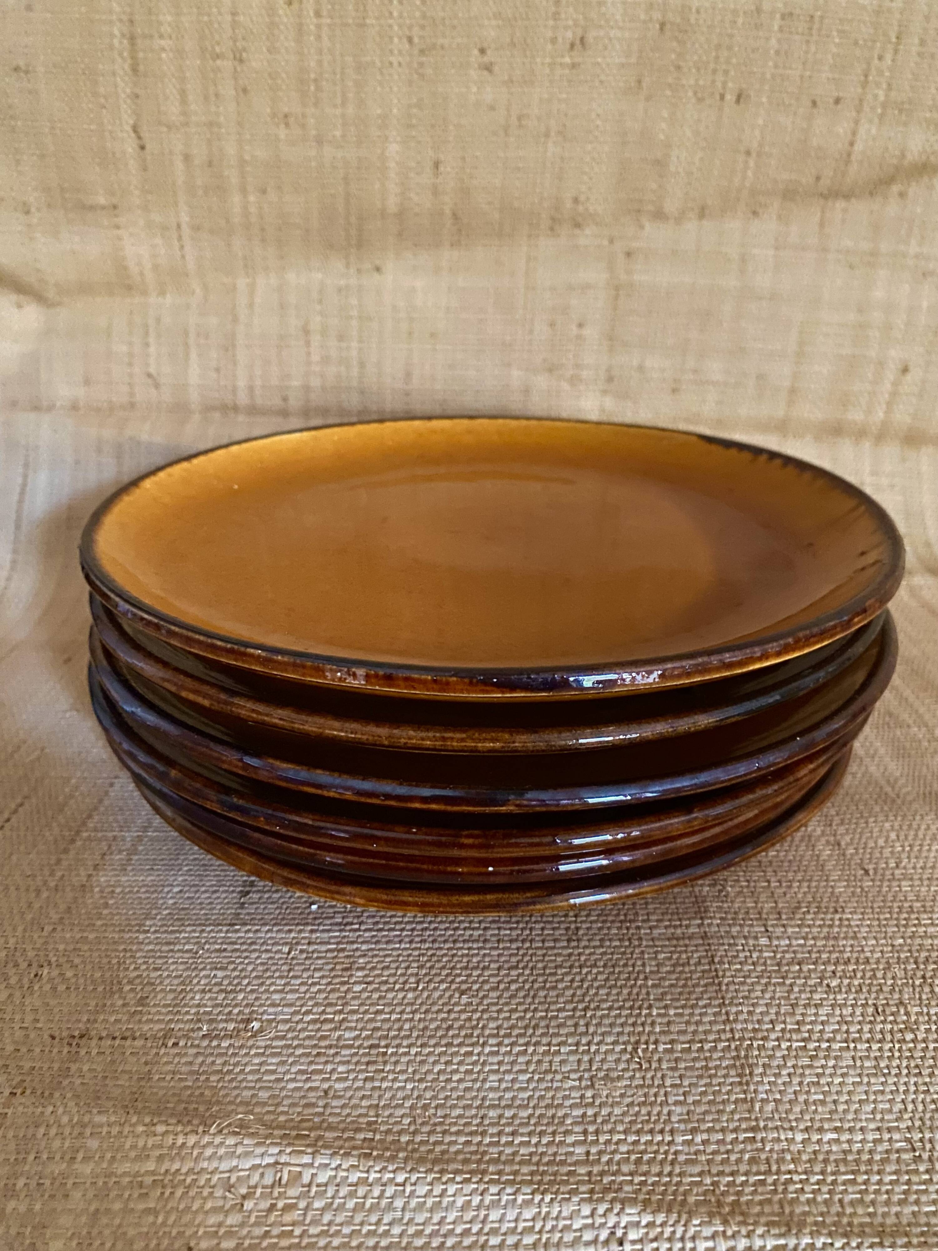 6 assiettes céramique Provençale