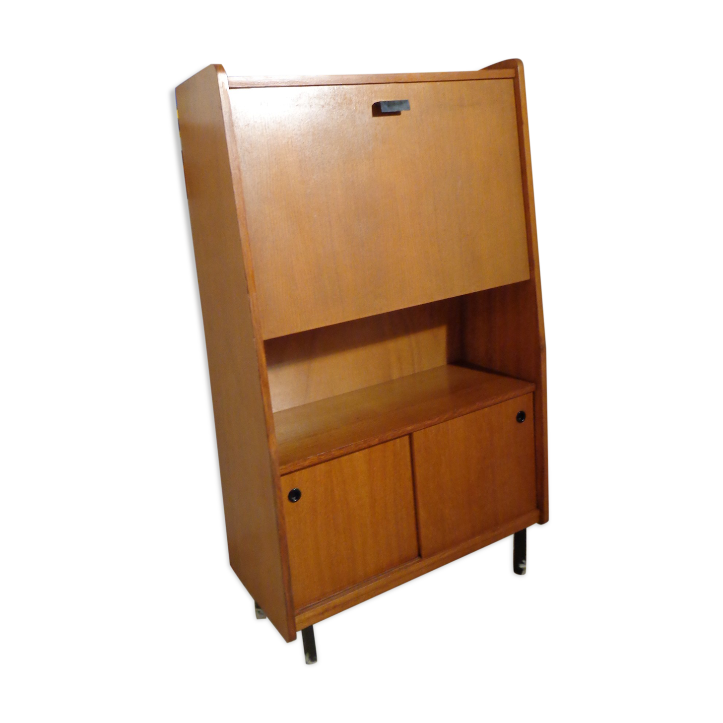 Vintage secretary of the 60s light wood