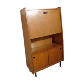 Secrétaire vintage des années 60 bois clair