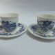 Tasses à café Sarreguemines Derby