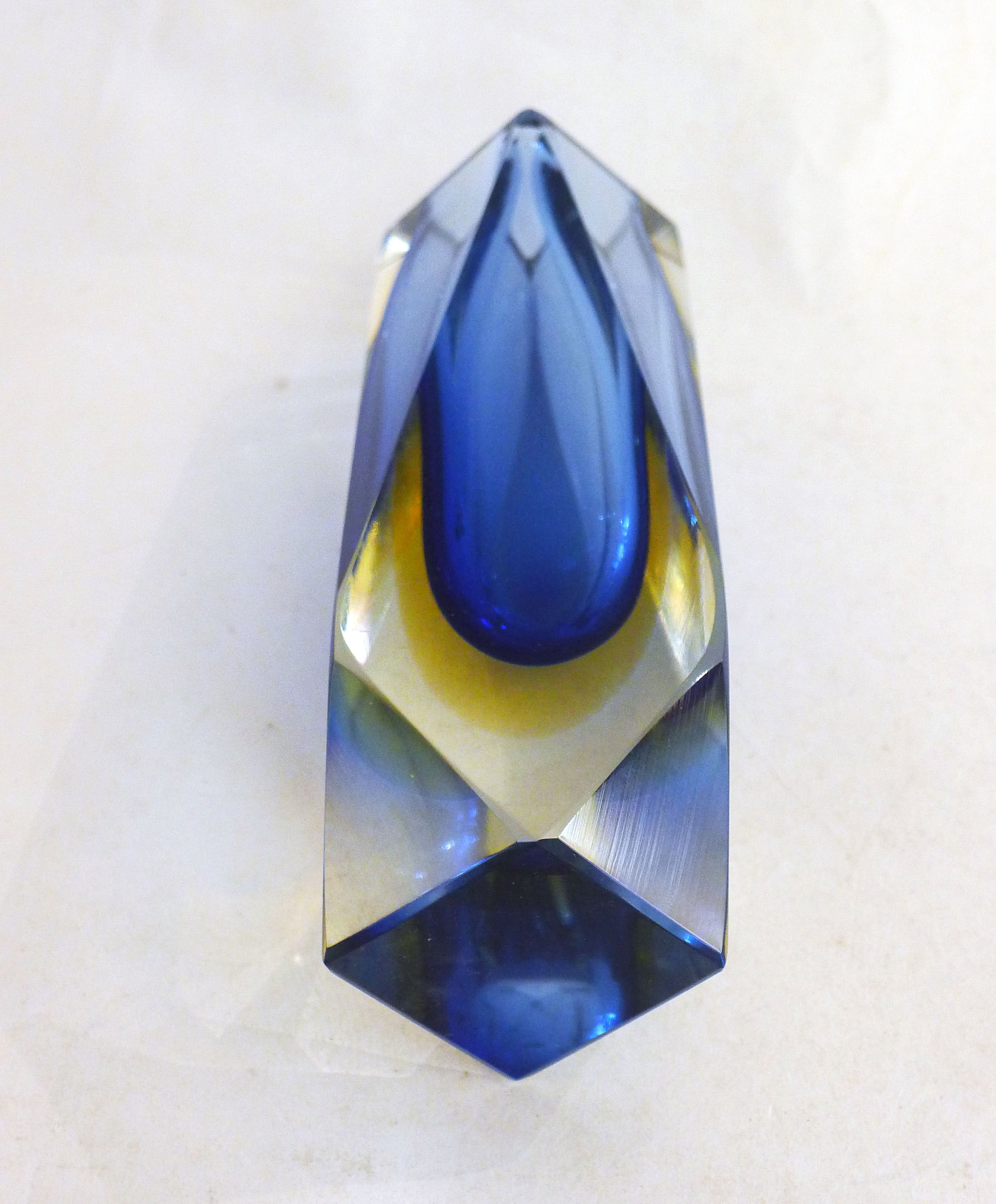 Murano Sommerso Vase F. Poli