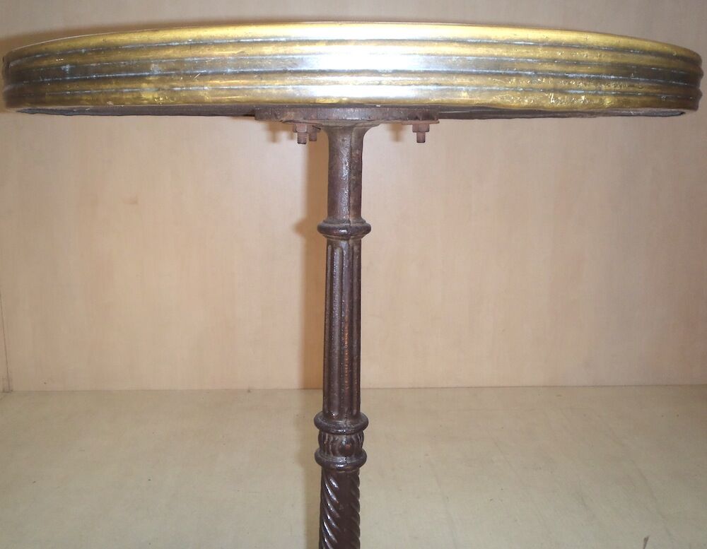 Pair of round Bistro tables