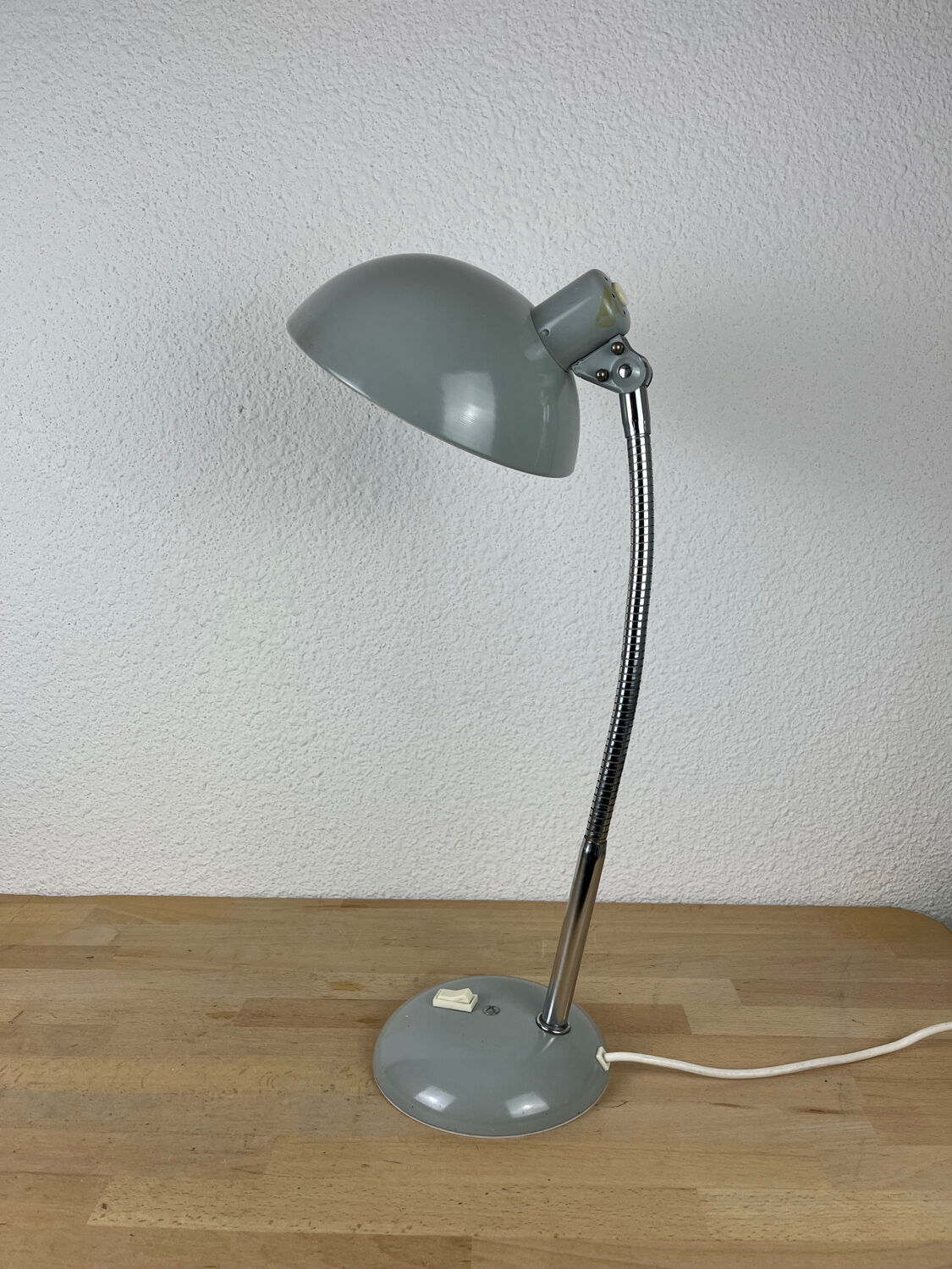 Vintage desk lamp, Bauhaus style, 1950s