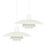 Pair of danish lights PH 4/3 by Poul Henningsen, Louis Poulsen, 1966