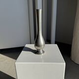 Vintage silver-plated floor vase