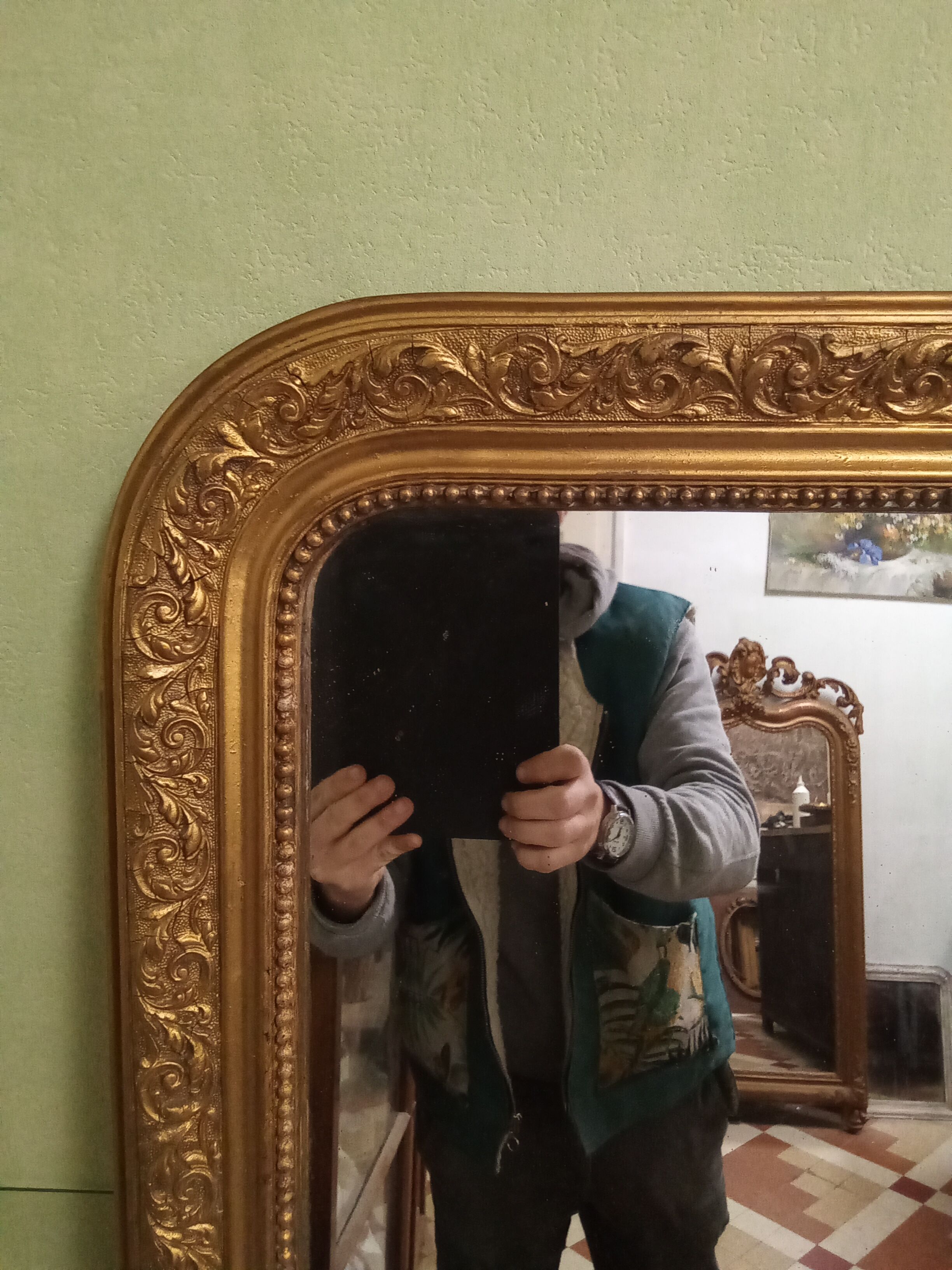 Mirror Louis Philippe 67X42 cm