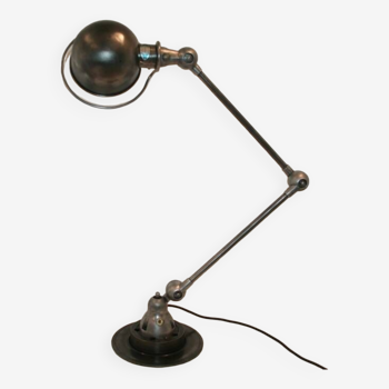 Jieldé lamp 2 arms 40cm industrial graphite Jean Louis Domecq