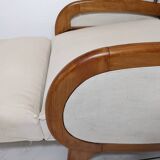 Transatlantic racing armchair, Art Deco period, modular and convertible into a daybed, 1930s