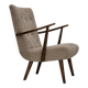 1960s, Danish armchair, furniture wool, beech wood.